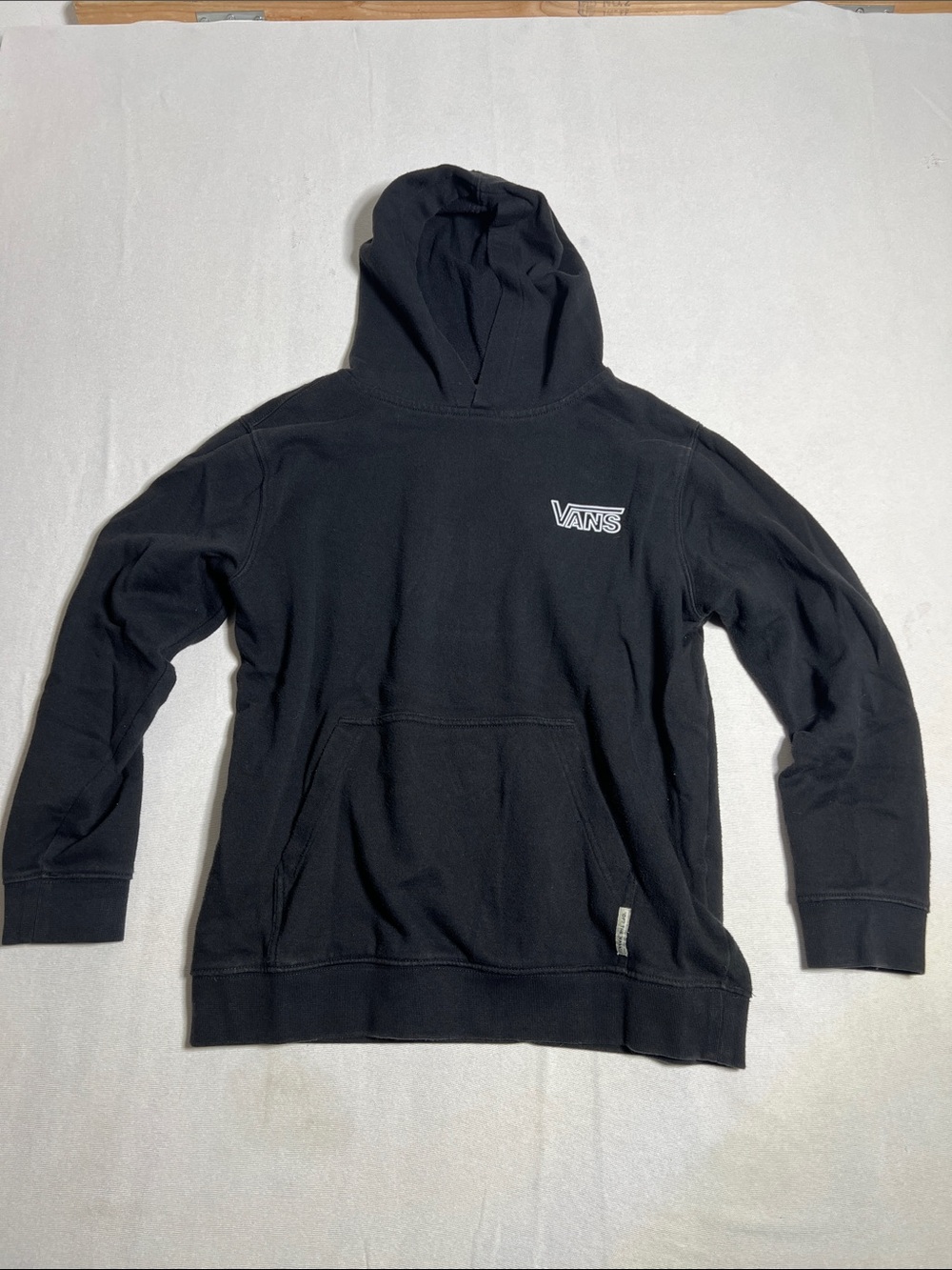 Vans Black Hoodie with Red Rose Graphic - Picture 4 of 13